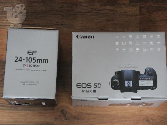 PoulaTo: Κιτ Canon EOS 5D Mark III w / EF 24-105mm f / 4L IS USM Lens